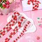 3 Roll Strawberry Grosgrain Ribbon Summer Fruit Ribbon for Wreath Bow Craft Gift Wrap Party Decor, 15 Yards